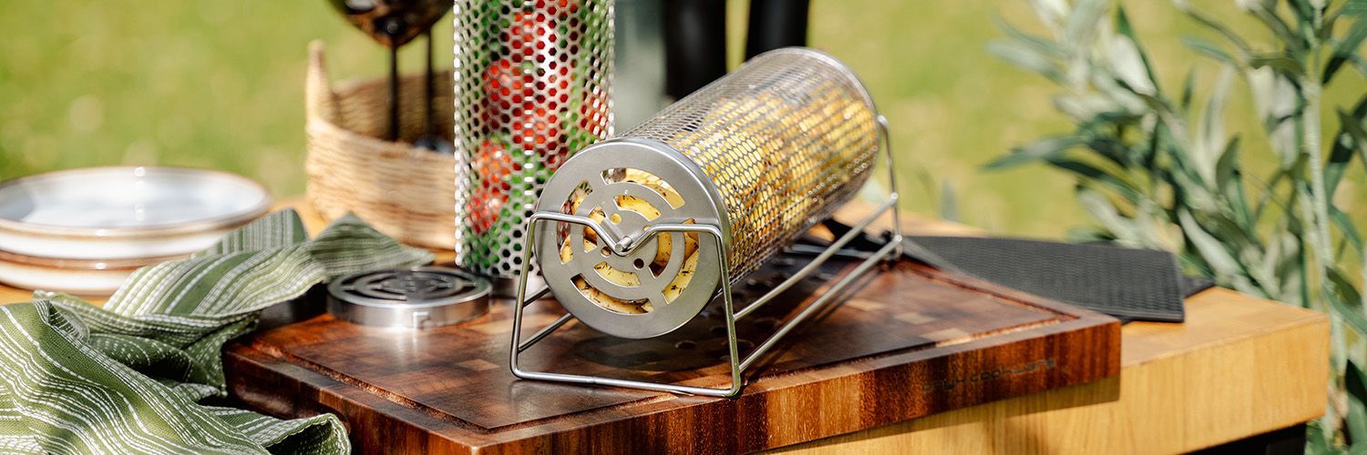 GRILL BASKET CYLINDER – MEDIUM