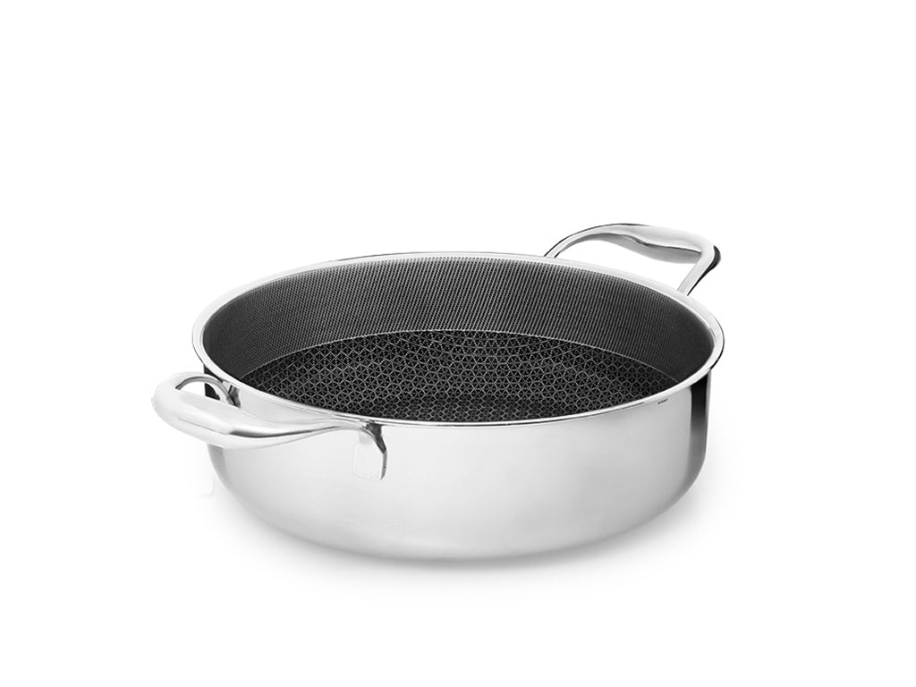 HYBRID NON-STICK ONYX COOKWARE™ SAUTE POT 28CM