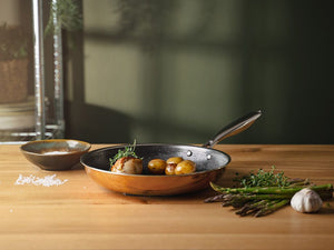COPPER HYBRID NON-STICK FRYING PAN+SAUTÉ SET - 2 PCS - 3