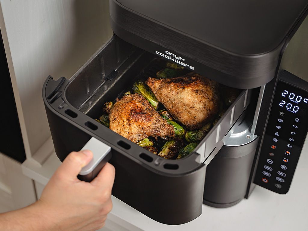 AIRFRYER - DUAL STACK 12L – BLACK - 4