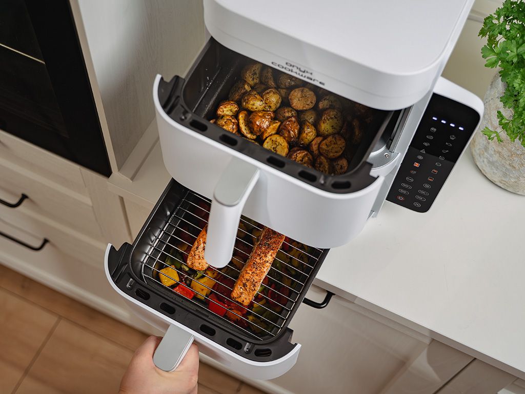 AIRFRYER - DUAL STACK 12L - WHITE - 4