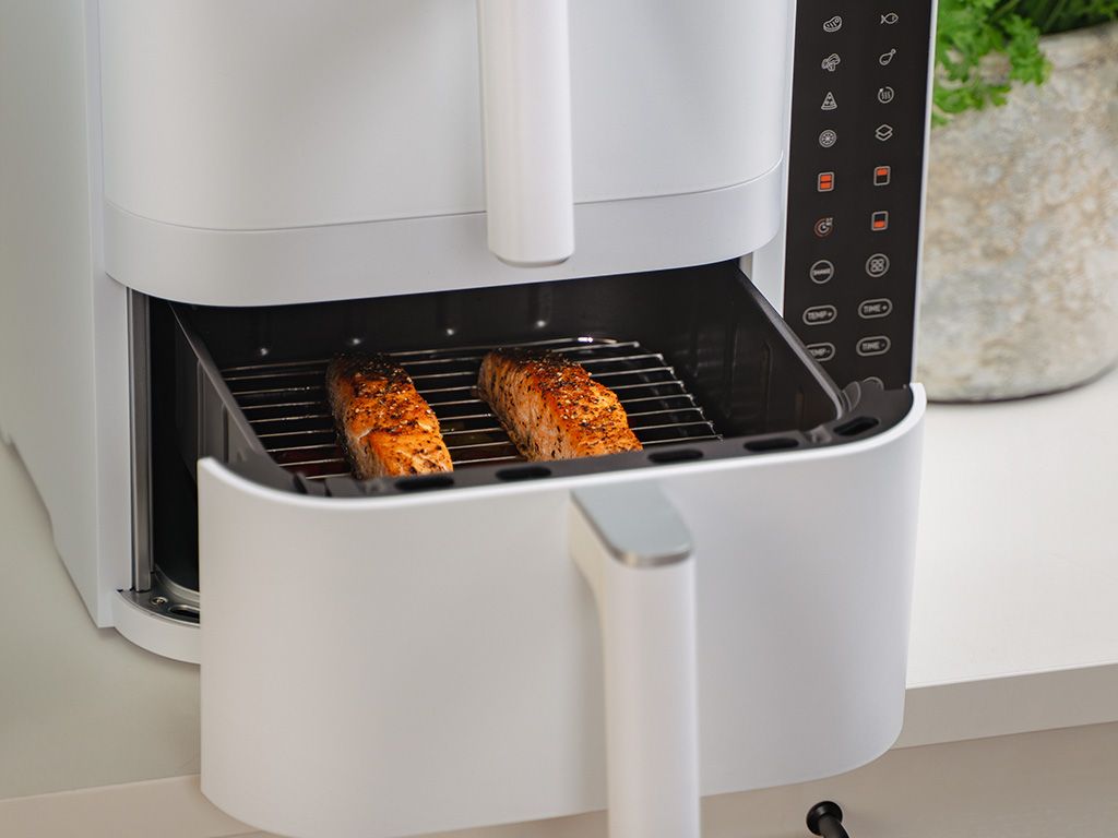AIRFRYER - DUAL STACK 12L - WHITE - 6