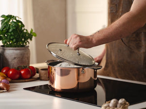 COPPER HYBRID NON-STICK POT 24 CM - 5