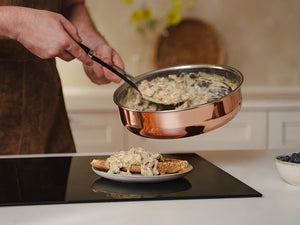 COPPER HYBRID NON-STICK SAUTÉ PAN 26 CM - 6