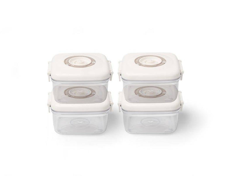 Vacuum Storage Container 1400ML Set - 4-PC