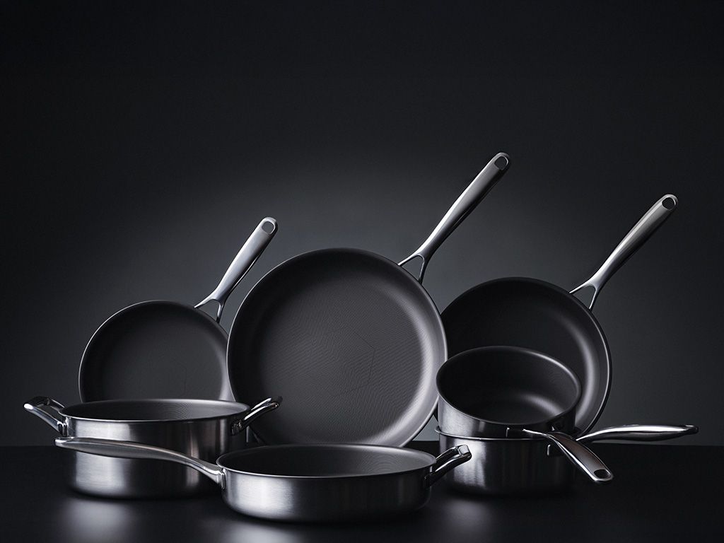 ZERO – NATURAL NON-STICK COOKING POT SET – 5PCS - 7