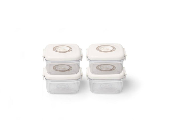 Vacuum Storage Container 700ML Set - 4-PC