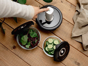 ROUND VACUUM GLASS CONTAINER – 635ML