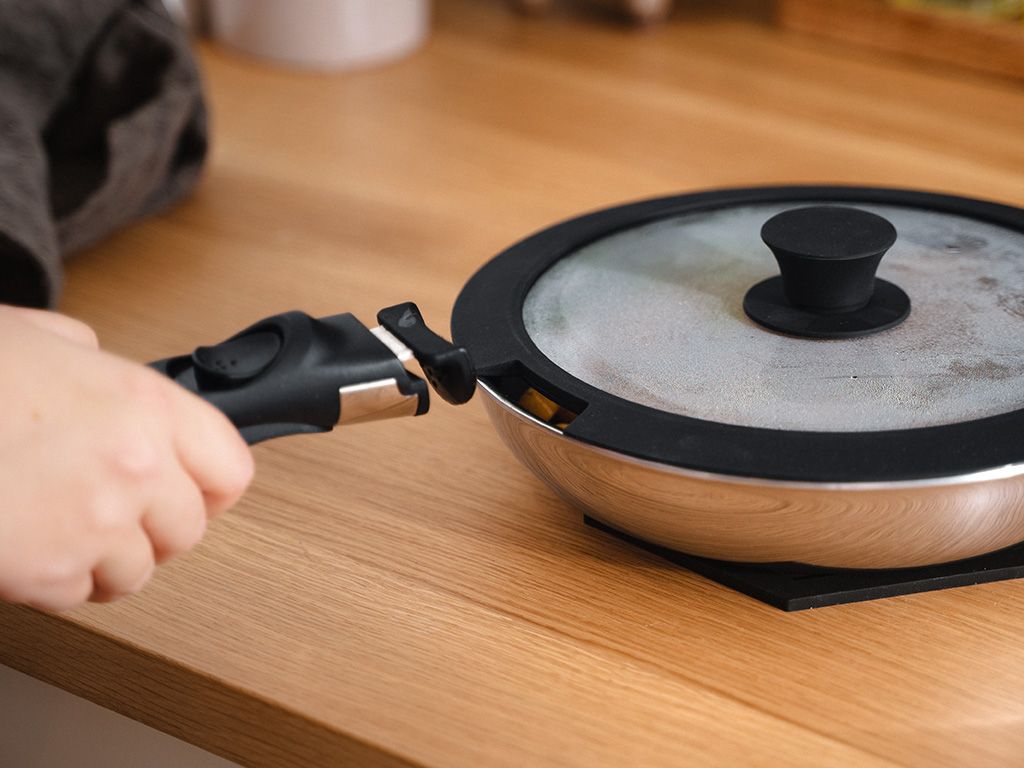 GLASLÅG UDEN HÅNDTAG – 26 CM - 4