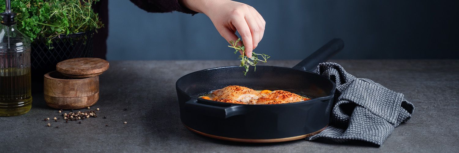 MAGMA COPPER SAUTÉ PAN 28CM - 6