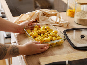 OVENPROOF GLASS DISH - 3.6L - 6