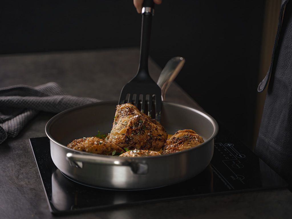 ZERO – NATURAL NON-STICK WOK SET – 2PCS - 14