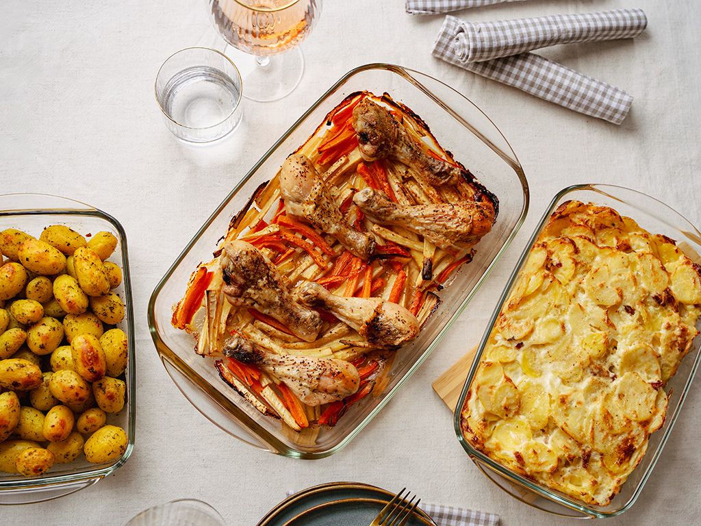 OVENPROOF GLASS DISH - 3.6L - 5