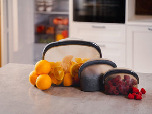 SILICONE STORAGE BAG 1000ML- 3PC