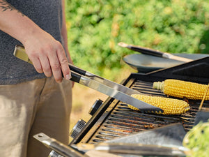 STAINLESS STEEL BBQ TONGS - 2