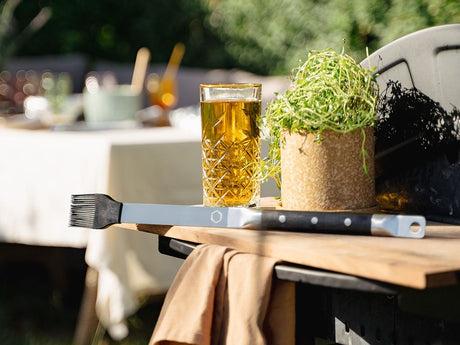 STAINLESS STEEL SILICONE BBQ BRUSH - 2