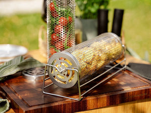 SMALL GRILL BASKET CYLINDER – 4PC