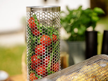LARGE GRILL BASKET CYLINDER – 4PC - 2