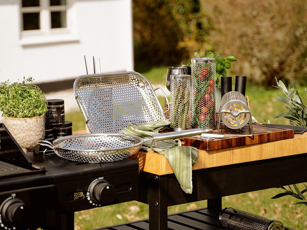 GRILL BASKET CYLINDER – LARGE