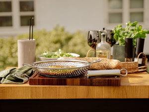 BBQ GRILL PAN WITH DETACHABLE HANDLE 28CM