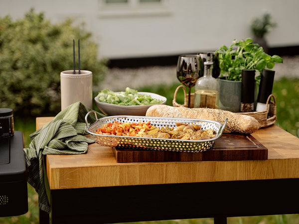 BBQ GRILLING TRAY – 2PC