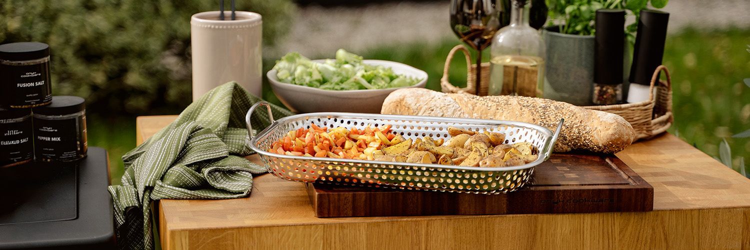 BBQ GRILLING TRAY – 2PC