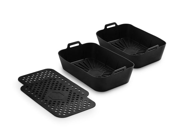 AIR FRYER LINER AND MATS 3-PACK – DUAL