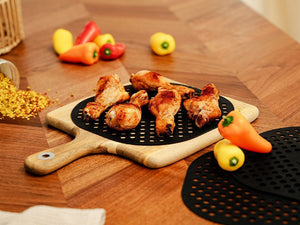 AIR FRYER LINER AND MATS 3-PACK – 8L