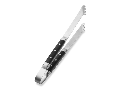 STAINLESS STEEL BBQ TONGS - 1