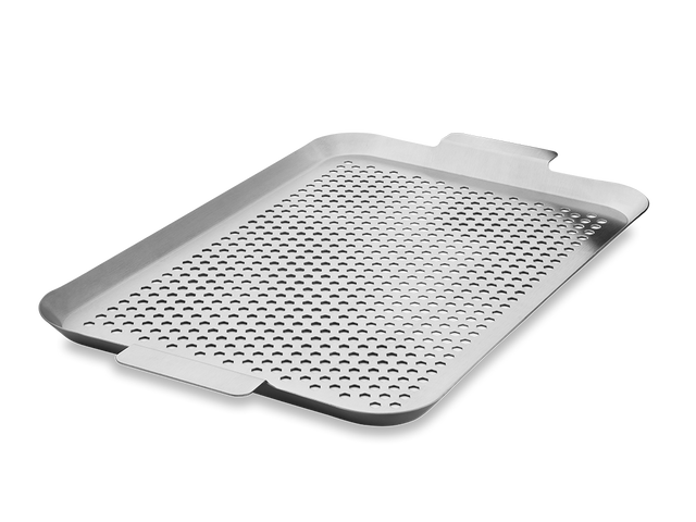 STAINLESS STEEL BBQ TRAY 50×30 CM - 1