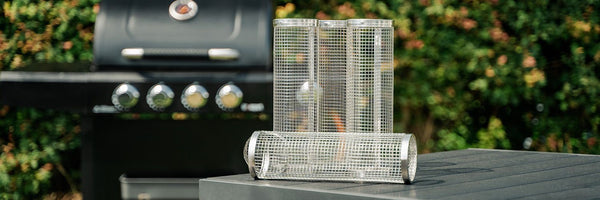 GRILL BASKET CYLINDER 4-PC