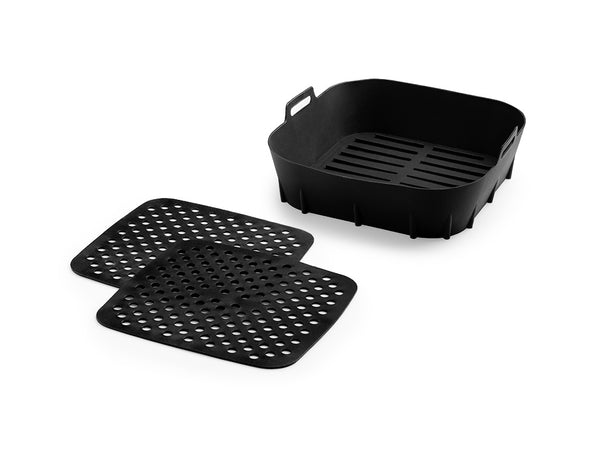 AIR FRYER LINER AND MATS 3-PACK – 5L