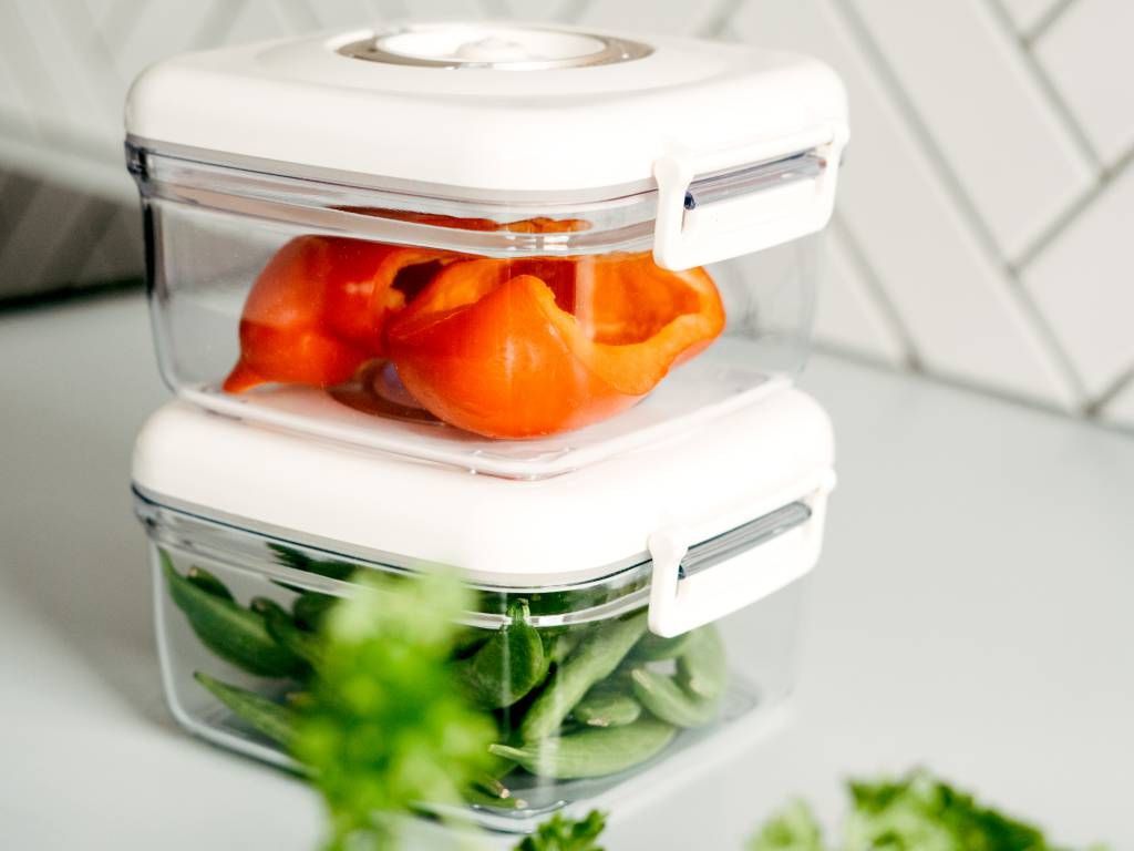 Vacuum Storage Container 700ML Set - 4-PC