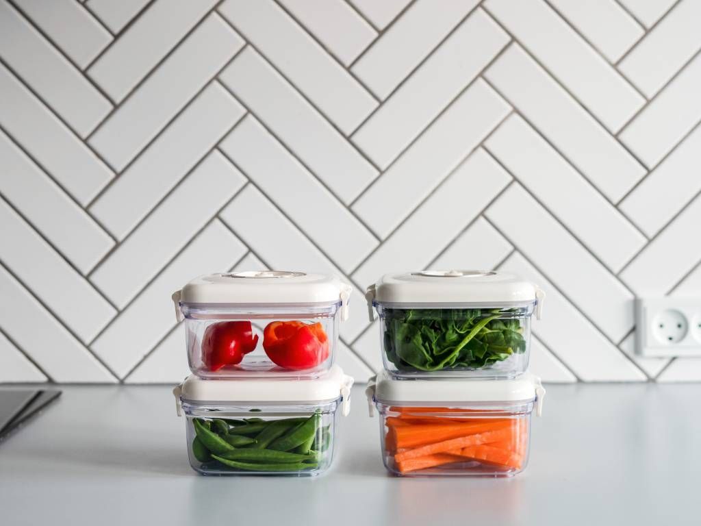 Vacuum Storage Container 700ML Set - 4-PC