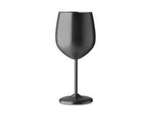 DOUBLE WALL STAINLESS STEEL WINE GLASS - 1