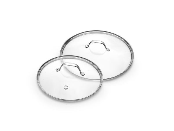 GLASS LID SET 2-PCS