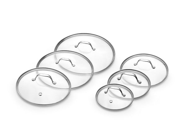 GLASS LID SET 6-PCS