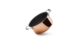 COPPER HYBRID NON-STICK POT 24 CM - 1
