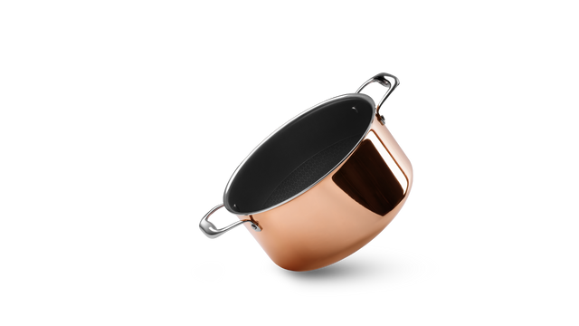 COPPER HYBRID NON-STICK POT 24 CM - 1