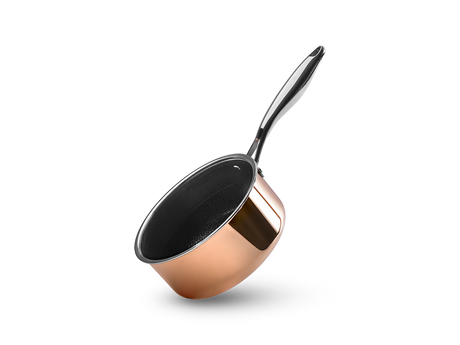COPPER HYBRID NON-STICK SAUCE POT 18 CM - 1
