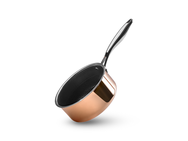 COPPER HYBRID NON-STICK SAUCE POT 18 CM - 1