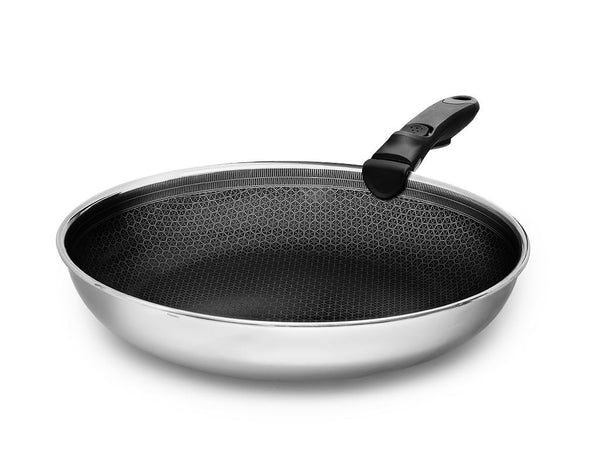 FRYING PAN WITH DETACHABLE HANDLE 30CM SET