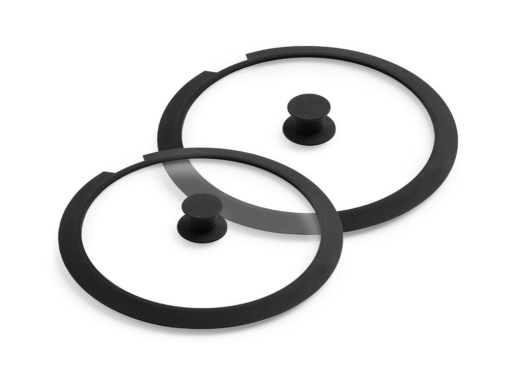 HANDLELESS GLASS LID – 2PC - 1