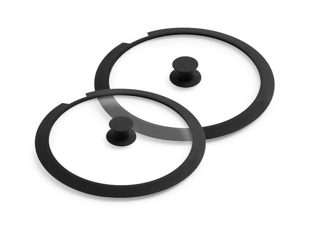 HANDLELESS GLASS LID – 2PC - 1