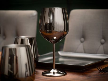 STAINLESS STEEL WINE GLASS - 2