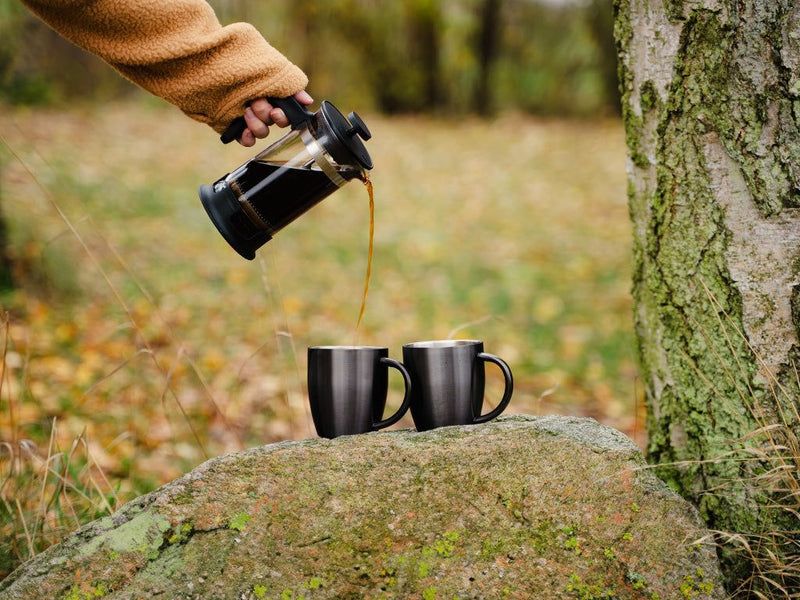 STAINLESS STEEL MUG 4-PC