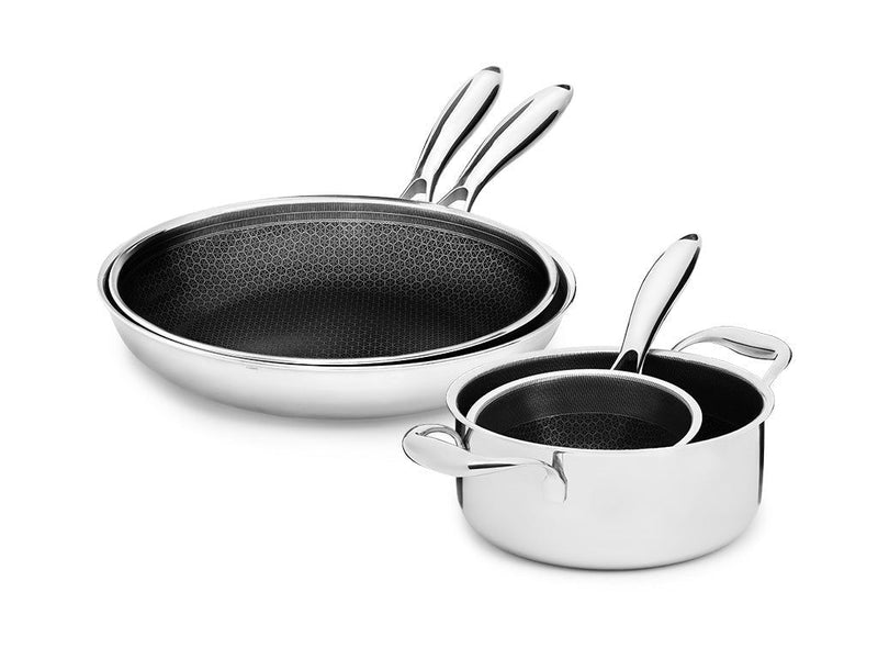 4-PCS MIXED POT/PAN SET