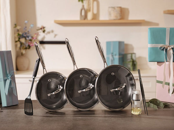 Complete Frying Pan Set – 3 Pieces