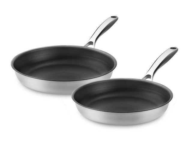 ZERO – NATURAL NON-STICK FRYING PAN SET – 2PCS - 1
