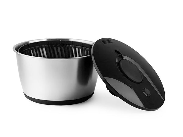 STAINLESS STEEL SALAD SPINNER